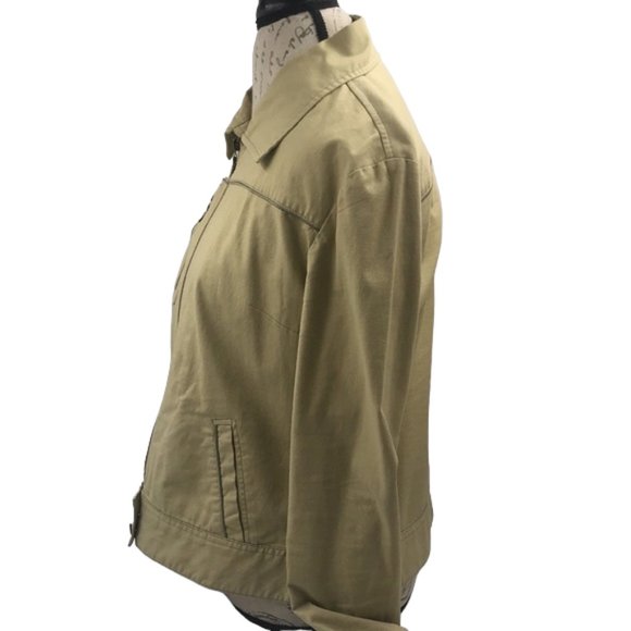 Yellowish Green Jacket Size L - Picture 3 of 4